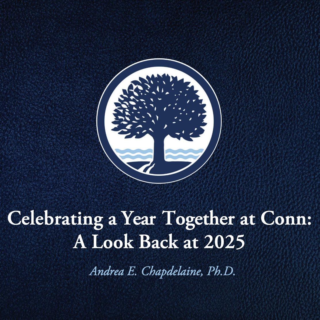 A Holiday Message from President Chapdelaine